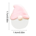 thumbnail image 3 of C Easter Micro Landscape Ornament C Cartoon Cute Egg Rabbit Gnome Figurine For Desktop Car Decor Mini Decorative Accessory For Home Style C, 3 of 7