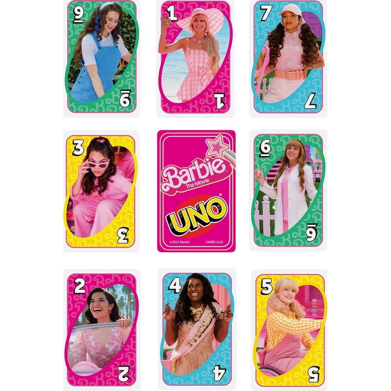 Mattel DP UNO Card Game Barbie - Walmart.com