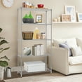 thumbnail image 6 of Furniture of America Mio Chrome 5-Tier Metal Shelf NSF Certified Commercial, 6 of 23