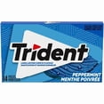thumbnail image 1 of Trident Peppermint Sugar Free Gum, 14 Pieces, 14 count, 1 of 4