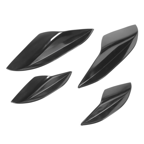 Bumper Deflector, Bumper Fin Car Front Bumper Side Splitter Canards Lip Spoiler Deflector Replacement