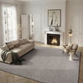 thumbnail image 4 of Safavieh Athens Talia Solid Shag Area Rug, Silver, 5'1" x 7'6", 4 of 10