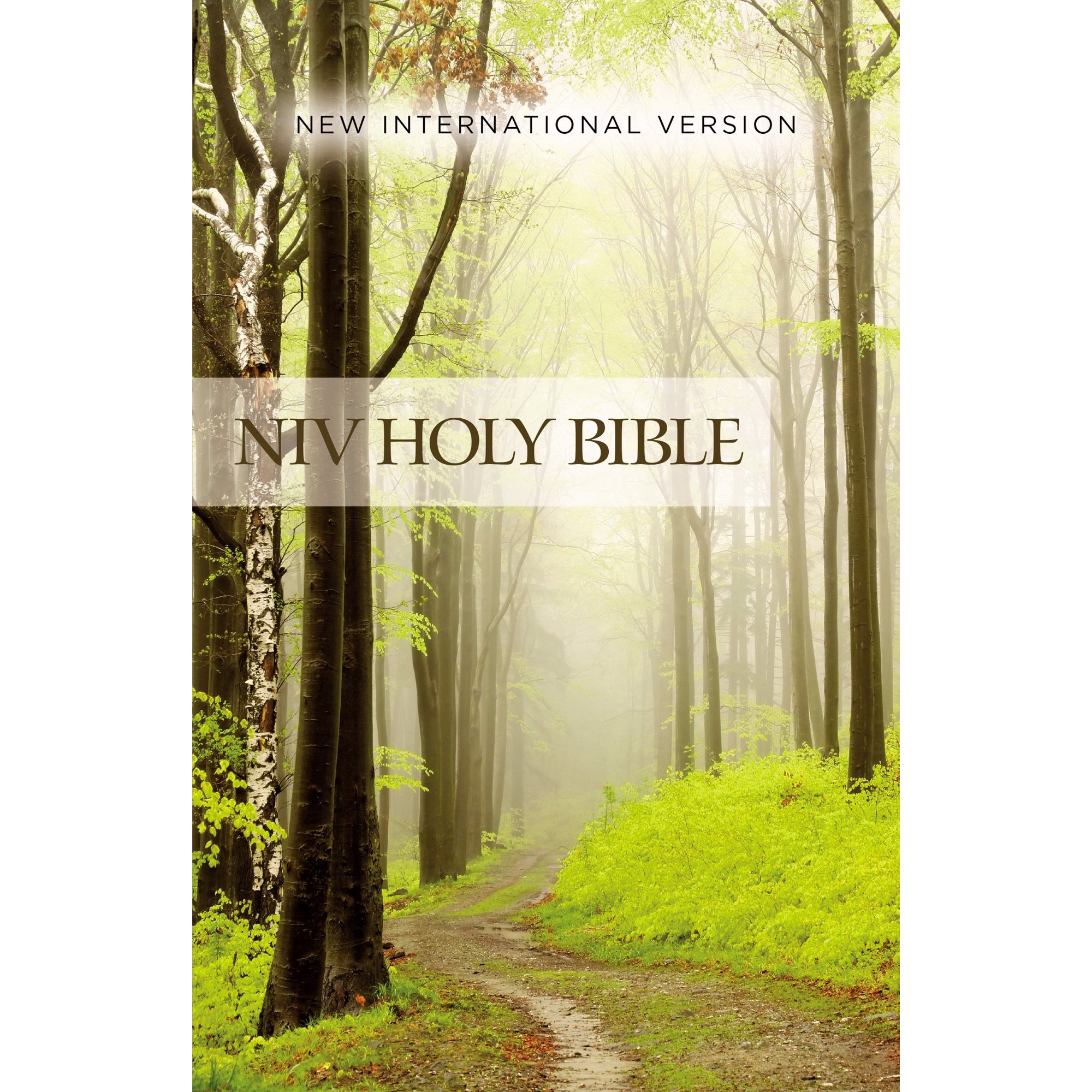 NIV Value Outreach Bible-Forest Path Softcover