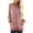 PINK, variant on Haute Edition Women's Heather Contrast Slouchy Cozy Pocket Sweatshirt Tunic