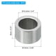 thumbnail image 2 of Espaciadores de Acero Inoxidable M10, 5 Pcs Espaciador Metálico Acero Inoxidable 10.2mm ID x 14mm OD x 8mm L para 3/8" M10, 2 of 5