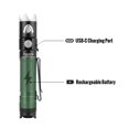thumbnail image 3 of Linterna ThruUnite BSS V6 Black Scout Survival 2000 lm USB-C, 3 of 8