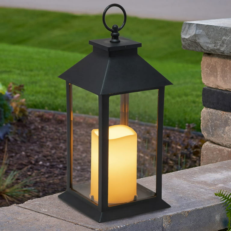 Outdoor Candle Lantern, Patio Light, Flameless Candle, Assorted Colors, Battery  Operated, BRAND NEW 