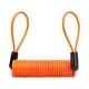 thumbnail image 4 of Cable de Recordatorio de Bloqueo de Disco Cola Naranja 120 cm, 4 of 8