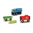 thumbnail image 3 of MasterPieces Wood Train Sets - Lionel Santa Fe Cargo 3 Piece Train Set, 3 of 6