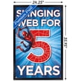 thumbnail image 3 of Marvel Spider-Man - Happy 5th Birthday Wall Poster, 22.375" x 34", Framed, 3 of 3