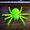 Green, variant on VVQ Mechanical Spider Fidget Stress Relieving DIY Chain, Transformable Spider Splicing with Clicking Sound, Spider for Party Favors Travel Car Airplane, Orange
