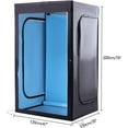 thumbnail image 2 of Miumaeov Light Box Professional Photography LED Studio Large Lightbox Dimmable Photo Video Continuous Lighting Cube Shooting Tent Kit with 3 Colors Backdrops and Carrying Bag 39*47*78inch, 2 of 9