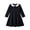 Black, variant on HIPYLO Work Dress Flannel Dress Cowgirl Dress Satin Mini Dress Puff Sleeve Dress Girls Thanksgiving Outfit Size 8 3t Christmas Outfit Girls Christmas