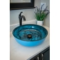 thumbnail image 4 of Eden Bath EB-GS51 Blue Mist Flat Bottom Glass Vessel Sink, 4 of 7