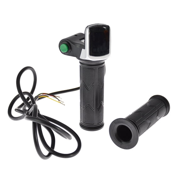 Greeniant Acelerador de bicicleta eléctrica, vehículos autoblocantes modificados, componentes de modificación de interruptor negro, accesorios de Bicicletas eléctricas 48V Greeniant OD019408-02