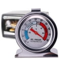thumbnail image 6 of 3Packs Refrigerator Thermometer Freezer Fridge Room Thermometer Large Dial Thermometer, Stainless Steel Monitoring Thermometer with Hook and Panel Base Hang or Stand for Home Kitchen, Restaurants, 6 of 9