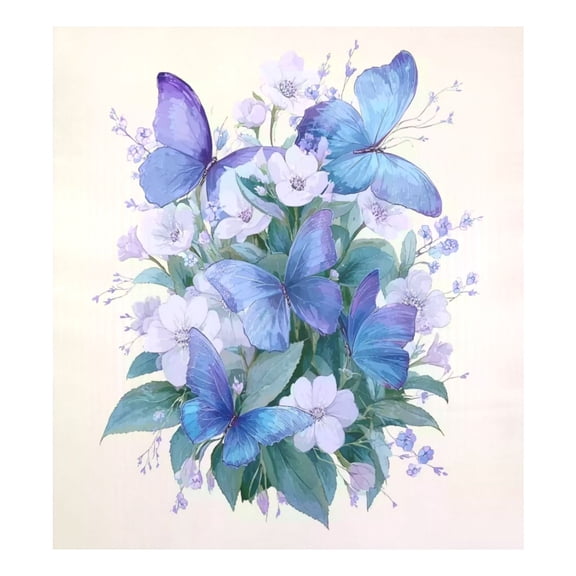 IAUYY Magnetic Decorative -23x26 Inch,Removable DIY Art for Dishwasher Refrigerator and Other Metal Surfaces,Graceful Wings Of The Butterfly