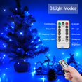 thumbnail image 2 of Luces LED navideñas Suddus Blue 200 20 m, funcionan con pilas, 2 of 8