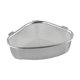 thumbnail image 1 of Esquina Fregadero Colador Triángulo Acero Inoxidable Malla Cocina Fregadero Colador Cesta, 1 of 10