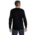 thumbnail image 2 of Jerzees Mens DRI-POWER Active Long Sleeve Crew T-Shirt, S, Black, 2 of 3