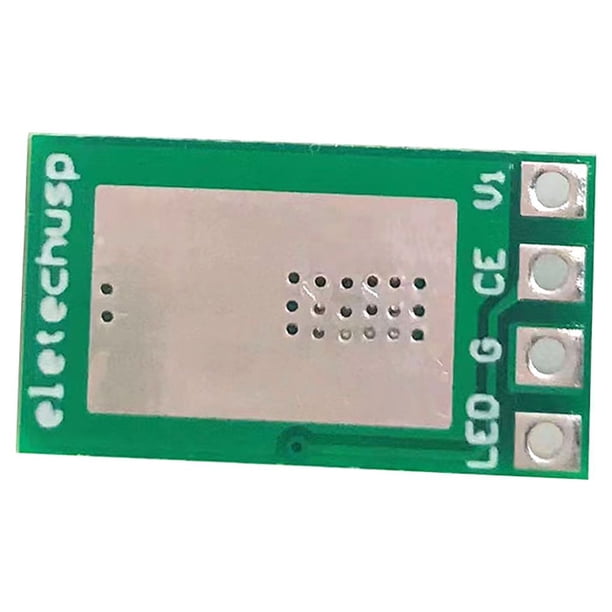 Bearachild Controlador LED de 2,8-6V CC, reemplazo portátil, controlador de 9W, protección contra sobrecorriente, módulo convertidor Electrónica