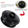 thumbnail image 2 of Black - Aluminum Fuel Filter Cap, For Ford 2003-2007 6.0L, Powerstroke F250 F350 F450 F550 F650 F750 Escalade, 2 of 2