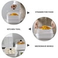 thumbnail image 4 of Shisuyan Food Steamer Double Layer Kitchen Steamer Microwave Steamer Kitchen Tool, 4 of 8