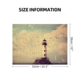 thumbnail image 2 of JRXY Birds Ocean Lighthouse Wooden Jigsaw Puzzle Challenging Difficult Wood Puzzles for Adults 500 PCS, 2 of 6