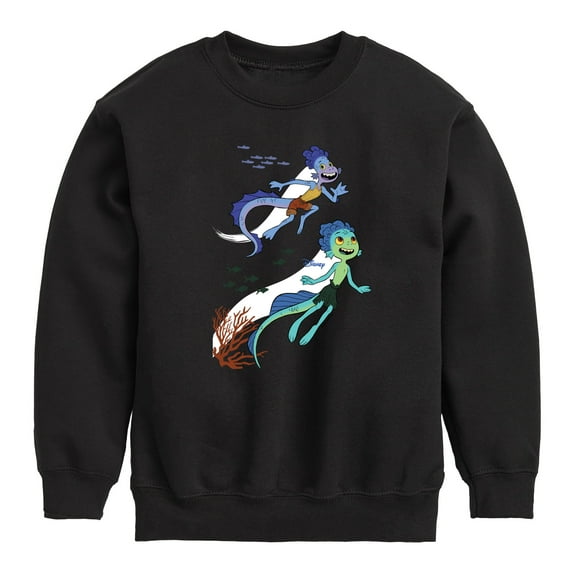 Luca - Sea Monsters - Toddler And Youth Crewneck Fleece Sweatshirt