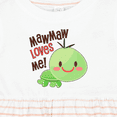 thumbnail image 4 of Inktastic Mawmaw Loves Me Cute Turtle Girls Baby Dress, 4 of 5