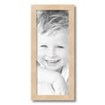 thumbnail image 2 of ArtToFrames 8x20 Inch Hard Maple Picture Frame, This Brown Wood Poster Frame is Great for Your Art or Photos, Comes with Regular Glass (4847), 2 of 8