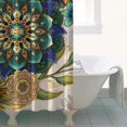 thumbnail image 4 of Vintage Pioneer Flower Collage Shower Curtain 36"x72" ,Bathroom Decorative Shower Curtains Set with 12 Hooks,Modern Waterproof Washable Shower Curtain, 4 of 6