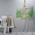 thumbnail image 4 of Manx Hello Spring Time Flower Floral Nature Horizontal Matte Canvas Poster Cat Lover Kitten Owner Gifts Wall Art Home Decor - 02031, 4 of 5