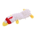 thumbnail image 2 of Flmtop Chien de Compagnie Chiot Mignon Porc Canard Hippopotame Forme Peluche Poupée Interactive Jouer Mâcher Jouet Poulet, 2 of 8