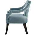 thumbnail image 4 of Accent Chair, Set of 2, Velvet, Light Blue, Modern Contemporary Urban Design, Living Lounge Room Hotel Lobby Hospitality, 4 of 7