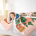 thumbnail image 4 of Homewish Kawaii Animal Deer 3 Pieces Queen Comforter Set For Children Teens Adults,Happy Christmas Xmas Ultra Soft Bedding Sets,Happy New Year Bedding Comforter Set,Super Cozy Room Decor,Reversible, 4 of 8
