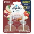 thumbnail image 2 of Glade PlugIns Apple Cinnamon Oil Refill - Oil - 1.3 fl oz (0 quart) - Apple Cinnamon - 30 Day - 2 / Pack - Long Lasting | Bundle of 10 Packs, 2 of 2