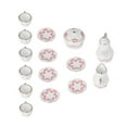 thumbnail image 4 of Miniatures Tea Cup Set, Decoration Dollhouse Tea Cup Set Vivid Excellent Workmanship Porcelain Simulation Traditional Design  For Dollhouse, 4 of 8