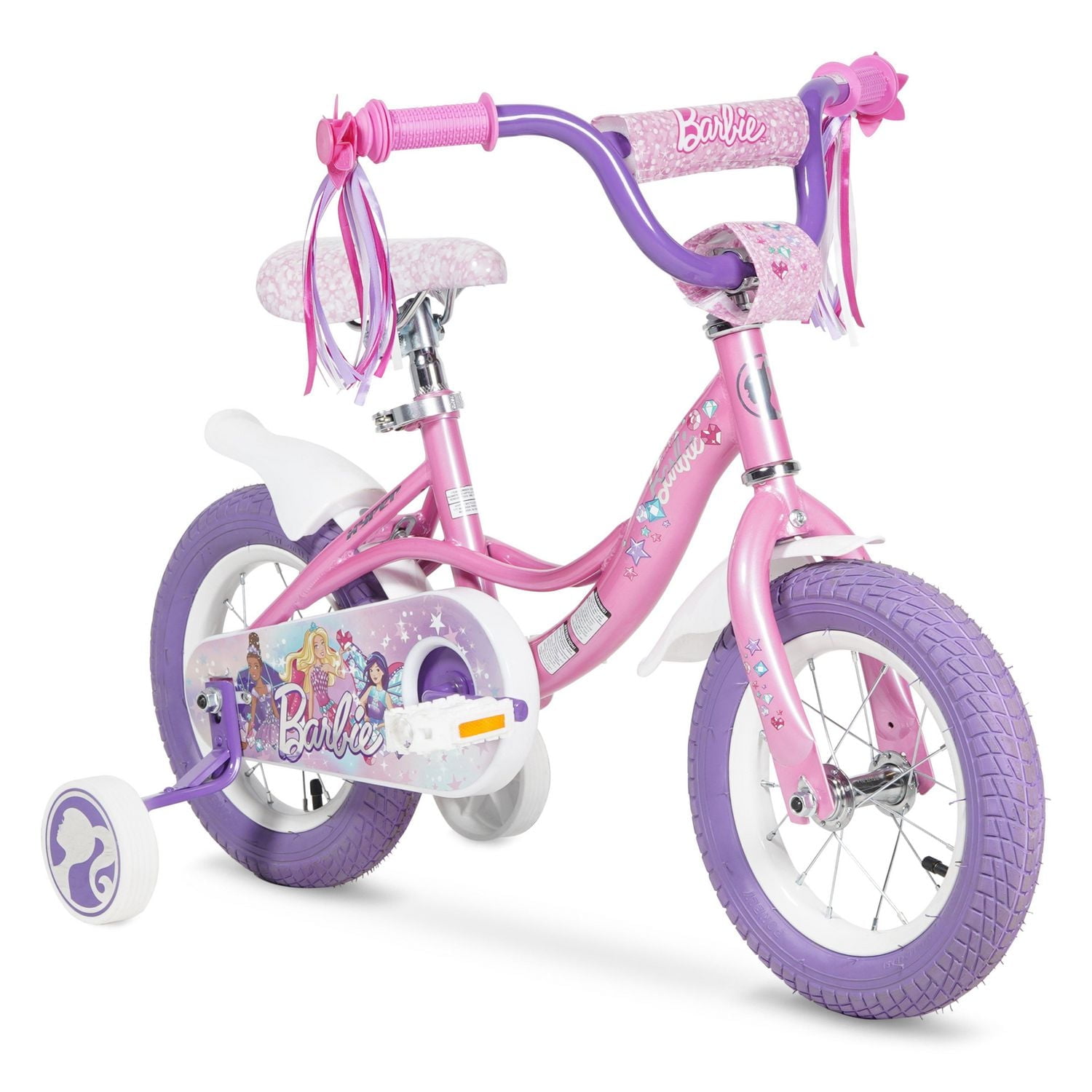 12 Inch Barbie Bike Bicycle Toy Bicicleta Para Barbie Girls' Bikes