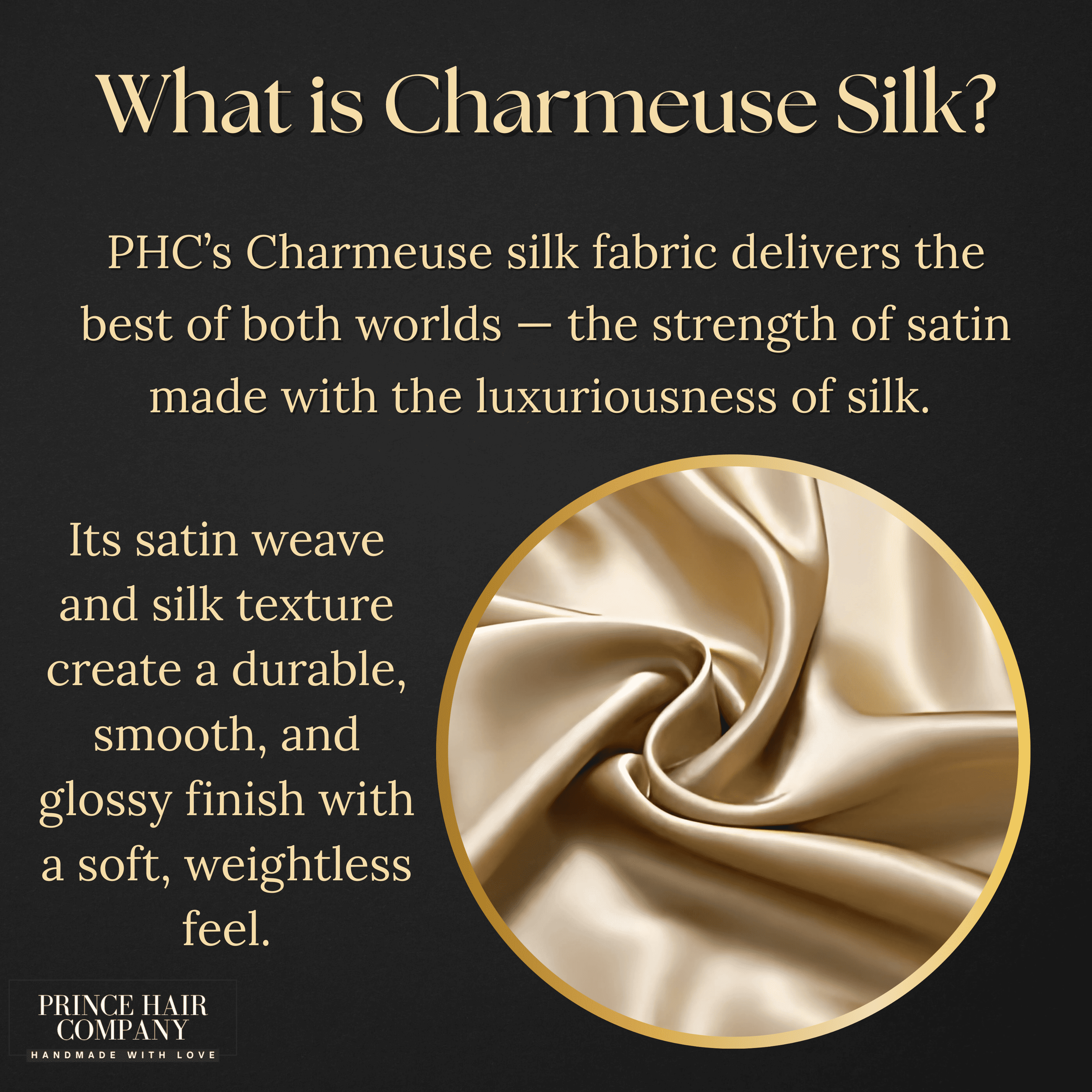 Prince Hair Company XL Premium Charmeuse Silk Sleep Bonnet for Women in Graffiti Butterfly Print
