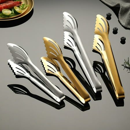 

Meizhencang Food Clip Anti-scald Multi-use Stainless Steel Cooking Butterfly Wing Steak Cake Barbecue Tong Clamp for Home