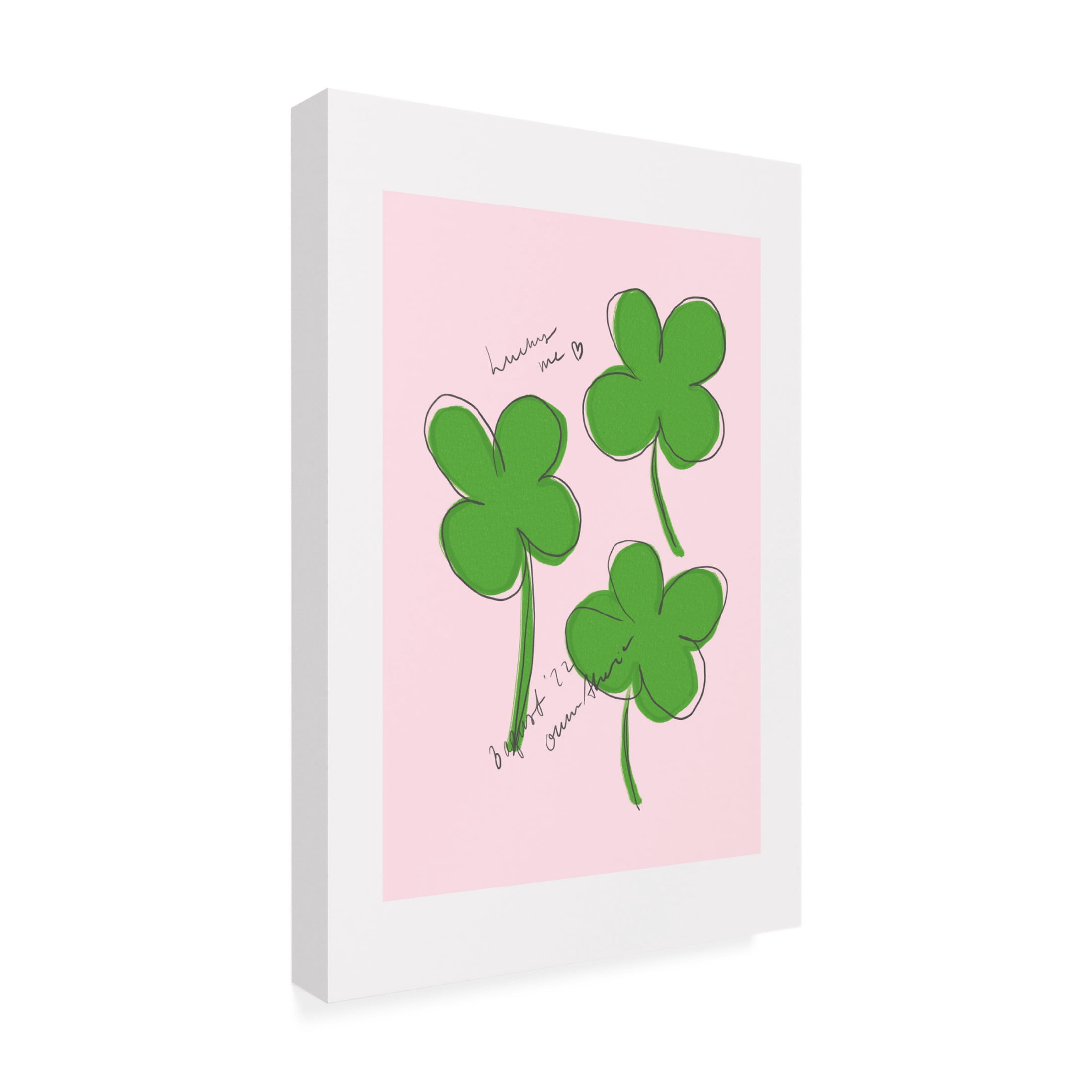 Trademark Fine Art Athene Fritsch Lucky Me Canvas Wall Art