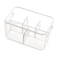 thumbnail image 1 of Organizador de maquillaje con 5 ranuras, estuche transparente para lápiz labial, organizador de maquillaje, vitrina para cosméticos, para dormitorio,, 1 of 8