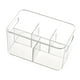 thumbnail image 1 of Organizador de maquillaje, brochas, organizador de escritorio transparente, estuche para lápiz labial para tocador y sala de estar., 1 of 9