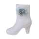 thumbnail image 1 of Figura a escala 1/6 con botas y zapatos de tacón alto para muñeca femenina de 12 pulgadas. Lazos verdes, 1 of 9