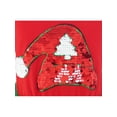 thumbnail image 5 of Girls Dress Christmas Santa Hat Long Sleeve Party Dress 6 Years, 5 of 6