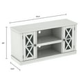 thumbnail image 5 of Twin Star Luxe Stanton Ridge TV Stand for TVs up to 55", White, 5 of 8