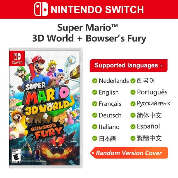 Juegos de Nintendo Switch Super Mario Mario Bros Wonder Kart 8 RPG Mario Strikers Odyssey 3D World Fury U Deluxe Party Superstars