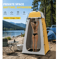 thumbnail image 2 of Portable Camping Shower Tent, Pop Up Privacy Tent, Outdoor Changing Room Toilet Tent Waterproof Privacy Shelter for Camping, Beach, Hiking, Fishing, 2 of 8
