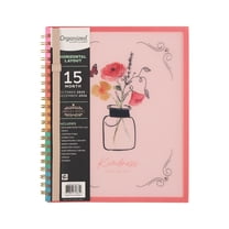 Organized by Happy Planner Monthly Weekly Big Planner (8.5" x 11") Kindness & Grace, 15-Month October 2025-December 2026, metal twin loop